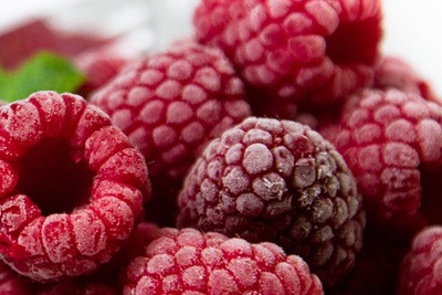 Lemon and Raspberry Posset